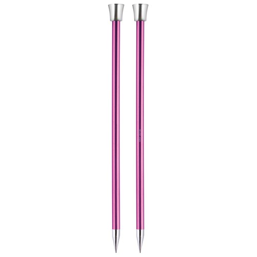 Aghi per maglieria KnitPro Zing alluminio punta singola aghi metallici 25 cm 30 cm - Foto 22 di 31