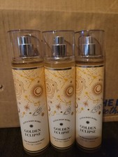 3 BATH BODY WORKS GOLDEN ECLIPSE FINE FRAGRANCE MIST 8 OZ EACH