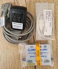 NEW!! Mini-Circuits  USB/Ethernet Prog Atten, RCDAT-6G-30, 1- 6Ghz ,30db W/ ACC