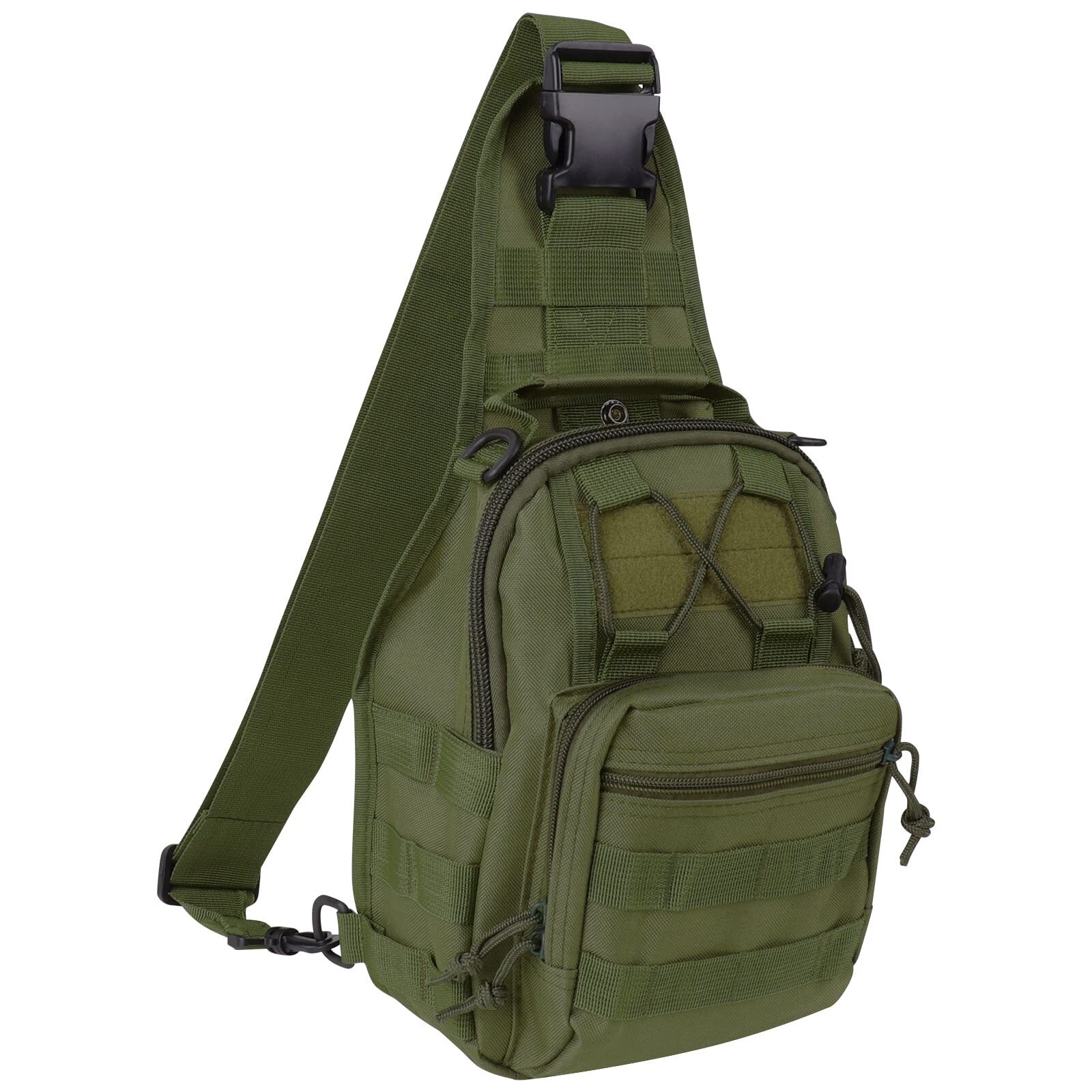 Tactical Backpack, Waterproof Military Cross-body Molle Sling Shoulder Backpa...