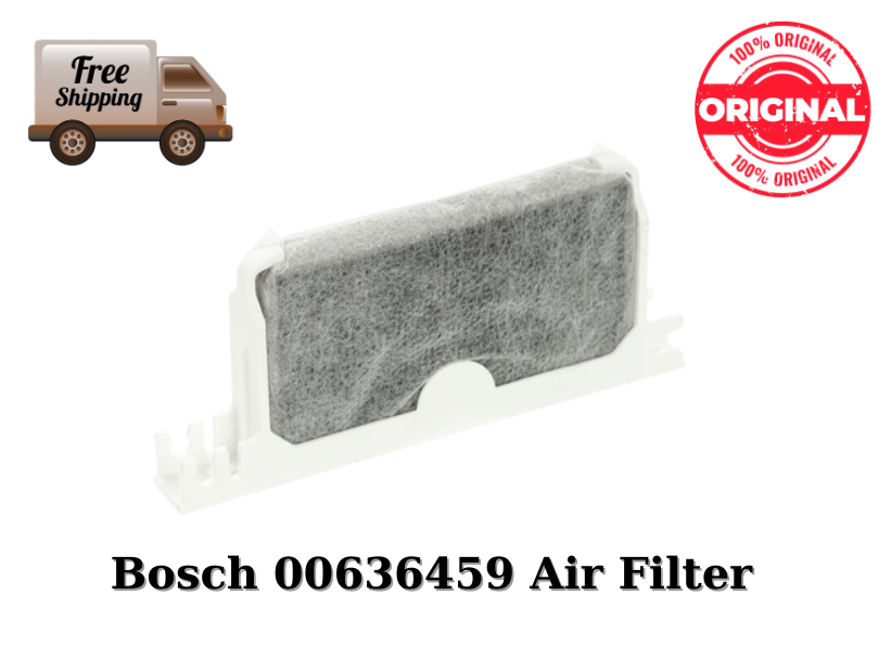 Bosch 00636459 Original Air Filter for Bosch and Thermador Refrigerators