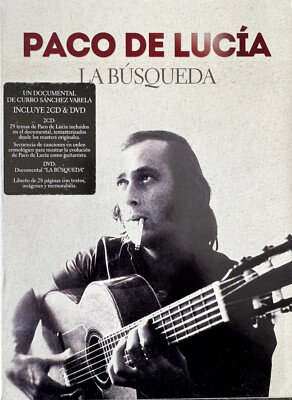 Paco De Lucia - La Busqueda - 2 CD & DVD - sehr guter Zustand