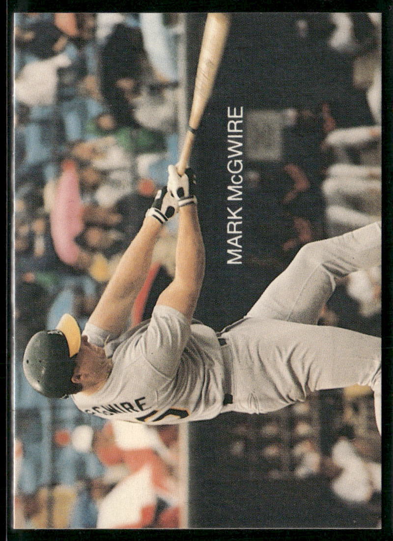 1989 Pacific Cards & Comics Facts (unlicensed) #6 Mark McGwire