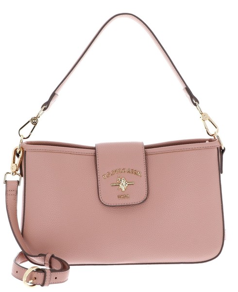 U.S. Polo Assn. Stanford Shoulder Bag Schultertasche UmhäNgetasche Pink Rosa Neu-image