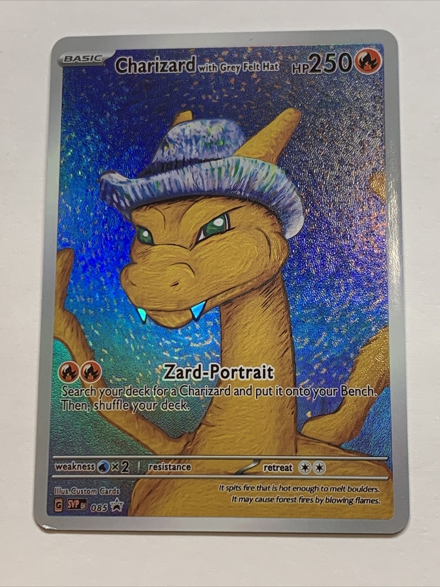 Carta Pokemon Pikachu Cosplay Holo Ultra Rara Con Charizard Shiny Doujin
