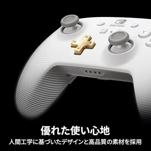 PowerA Enhanced Wireless Controller for Nintendo Switch Game Black pad - Image 4 of 4