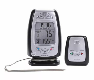 Acurite Digital Cooking & BBQ Thermometer with Wireless Remote Pager Brand New
