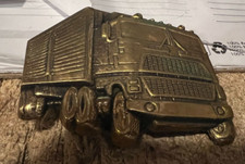 VINTAGE BELT BUCKLE----SEMI TRUCK