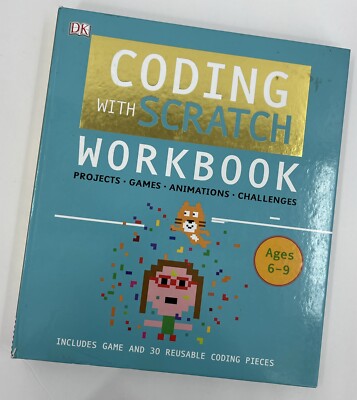 Coding With Scratch Workbook (Hardcover, Spiral Bound, 2018)
