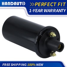 New Ignition Coil With Internal Resistor 3 Ohm 12v Universal 35k Voltage Output