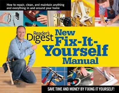 #ad New Fix It Yourself Manual: How to Repair Clean and Maintain Anyth VERY GOOD $4.29