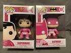 FUNKO Pop! Pink Batman 351 & Superman 349