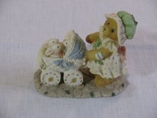 Vtg Cherished Teddies Jessica Mother's Heart Full Of Love Figurine 155438,1995 r