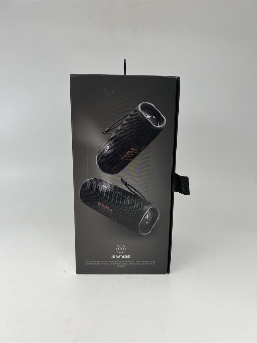 JBL Flip 6 Portable Speaker System - Black (JBLFLIP6BLKAM