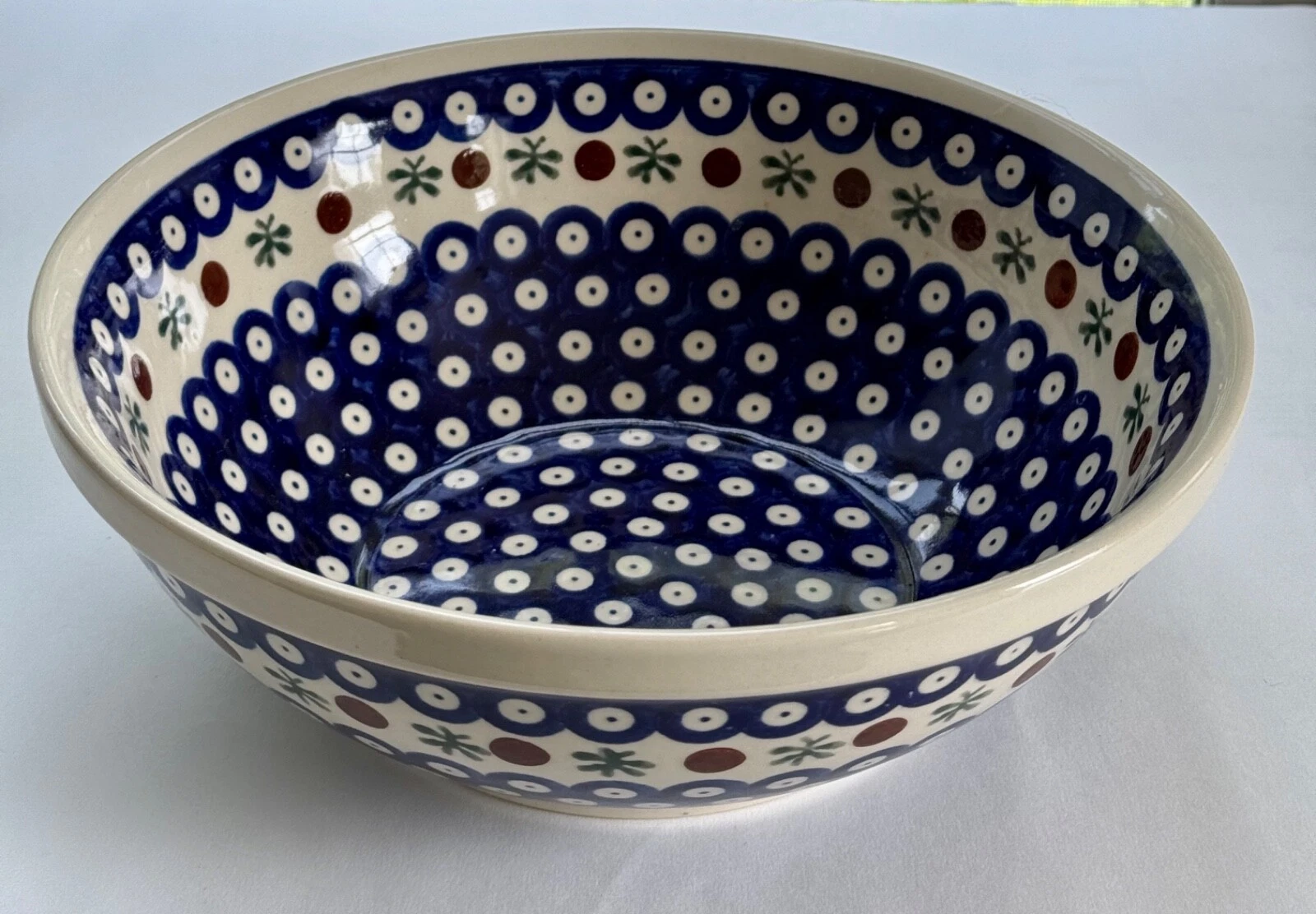 Zaklady Ceramiczne Polish Pottery Pasta Bowl - Thumbnail 2