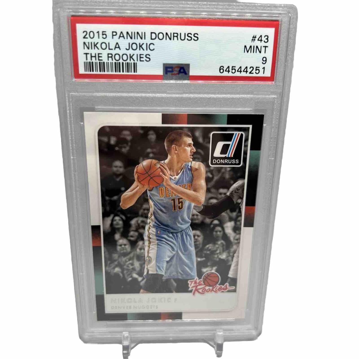 その他 NIKOLA JOKIC RC DONRUSS PSA9 Nikola Jokic Card 2020-21 Donruss Optic My House Purple #9 PSA 9