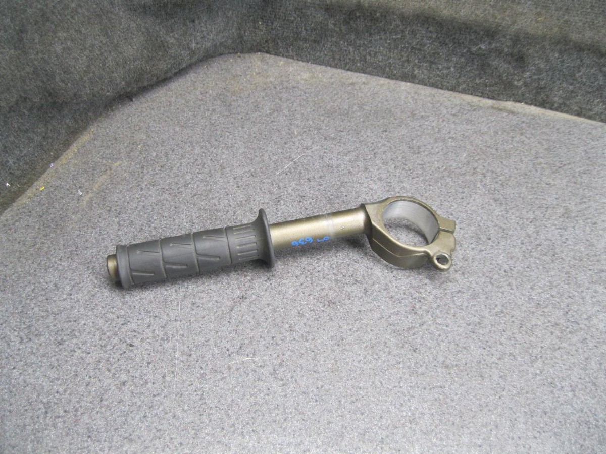 04 Kawasaki Ninja ZX6R ZX-6R ZX636 Left Clip On Handle Bar 53O | eBay