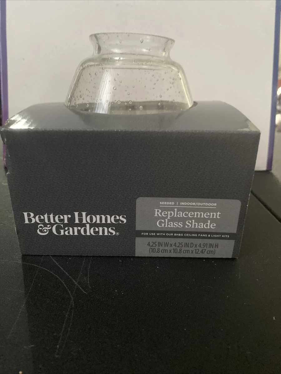 Better homes and gardens replacement glass lamp shade online