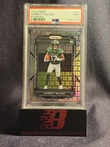 2022 Garrett Wilson Pandora /400 Prizm #309 PSA 9 (RC)