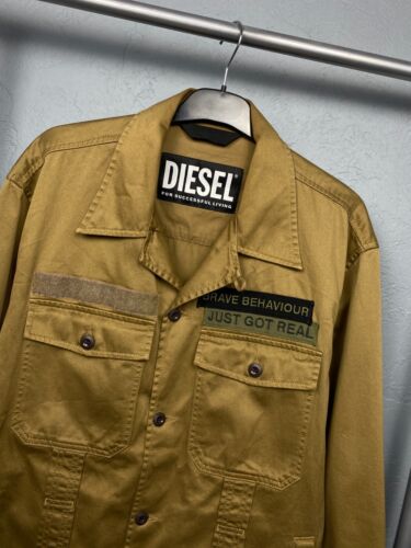 Diesel Vintage Mens Overshirt Jacket Size XL - Picture 2 of 7