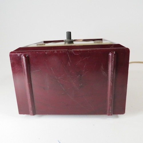Collectible 1956 Tymeter Numechron Model 700 Bakelite Television TV Clock Works - Picture 8 of 12