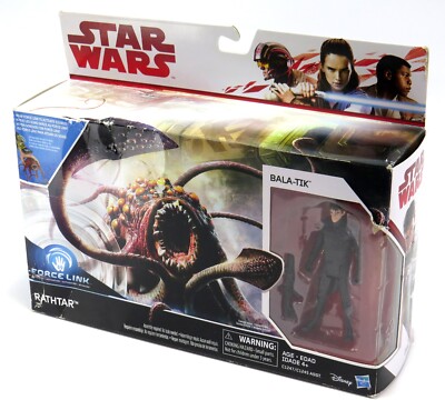 Disney Hasbro Star Wars Force Awakens Rathar Bala-Tik Action Figure, Open Box