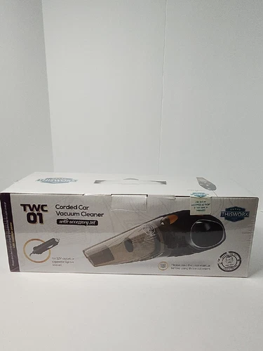 THISWORX Car Vacuum Cleaner~Portable High Power Handheld Vacuum~A7~TWC01~DC 12V
