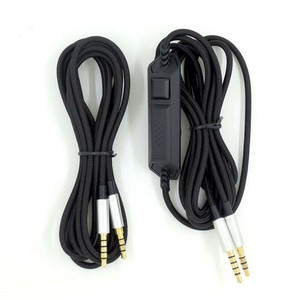 Cabo De áudio 2M trançado de substituição para Logitech Astro Fone de Ouvido para Jogos A10 A40 | eBay