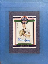 2022 Stars & Stripes OLIVER SANTOS Auto 425/499 USA Baseball @CT18
