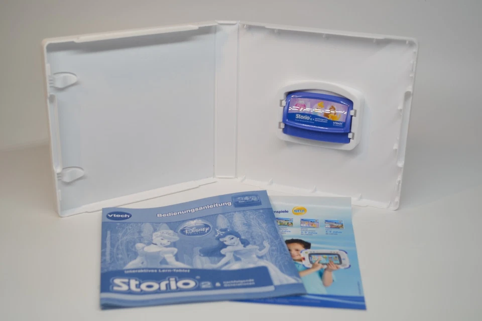 vtech STORIO 2 Lernspiel DISNEY'S PRINZESSINNEN Textverständnis Farben Zählen - Bild 4 von 4