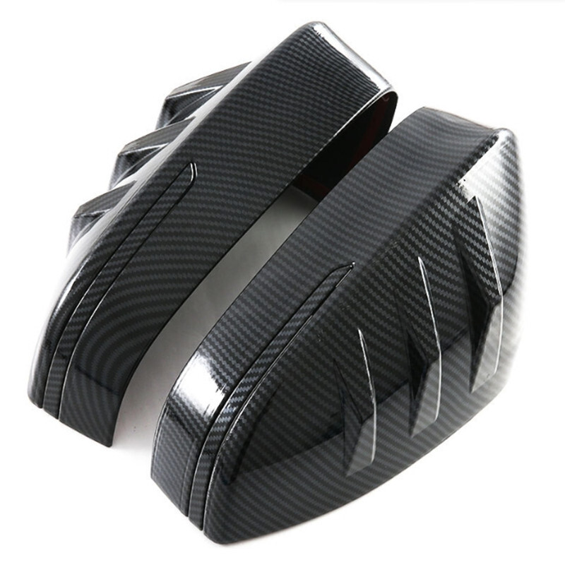 Carbon Fiber Side Rearview Mirror Cap Cover Trim For Toyota Prius 2023 2024 2025