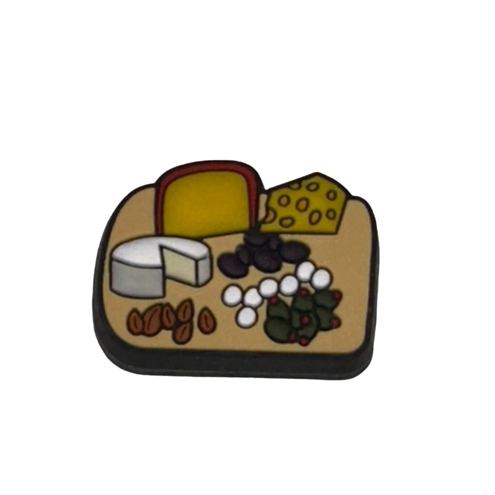 CROCS BRAND JIBBITZ Cheese Board FOOD SHOE CHARM! AUTHENTIC! NEW! eBay