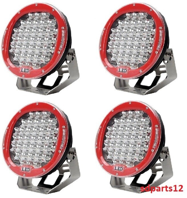 Lampe de Travail LED 96W Projecteur Spot 12V 24V Phare Additionnel Camion Tracteur
