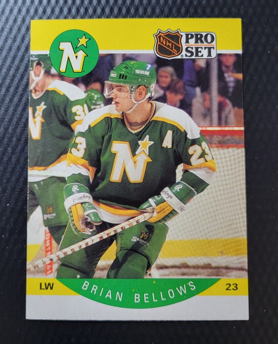 1990-91 Pro Set BRIAN BELLOWS Minnesota North Stars Hockey NHL