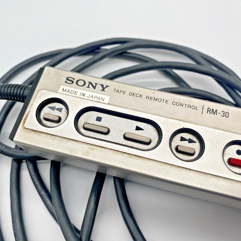 [166] SONY RM-30 Kabelfernbedienung / Remote Control | eBay