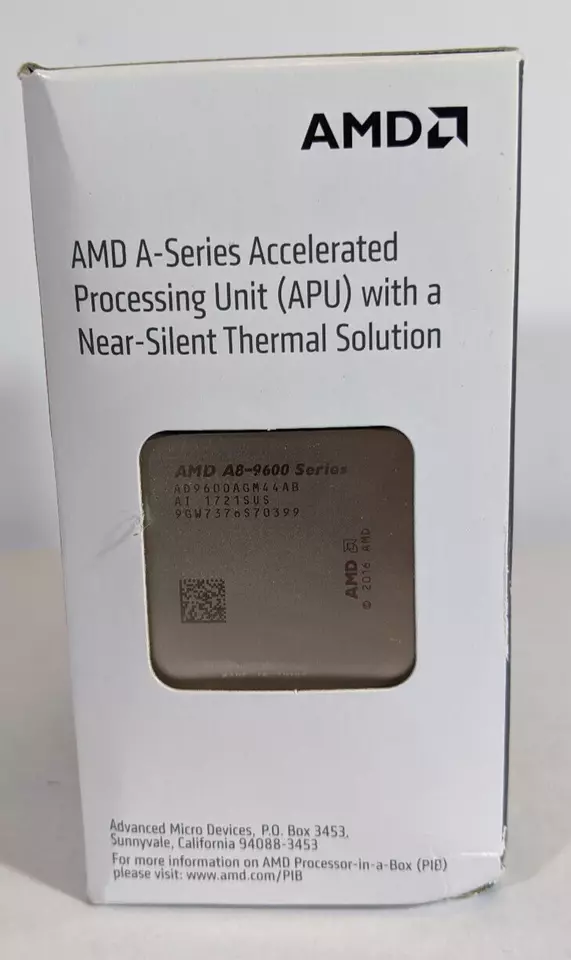 NUEVO AMD A8-9600 Quad Core Socket AM4 AD9600AGABBOX Procesador Radeon R7 CPU NUEVO EN CAJA Foto 4 de 4