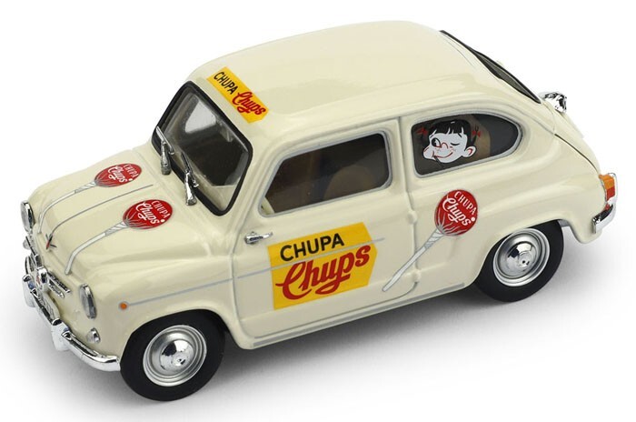 SEAT 600D 1960 COMMERCIALE CHUPA CHUPS  Brumm R637