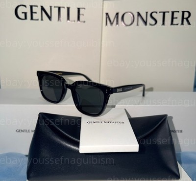 2026 GentleMonster Daze 01 Sunglasses Black Frame Black Lenses | eBay