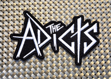 The Adicts band shaped Embroidered Patch Iron-On Sew-On US ship punk rock