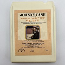 Johnny Cash - Golden Hits Volume 2 - Restored 8 Track Tape - New Pad and Splice