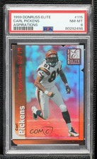1999 Donruss Elite Aspirations Die-Cut 15/19 Carl Pickens #115 PSA 8 4hj