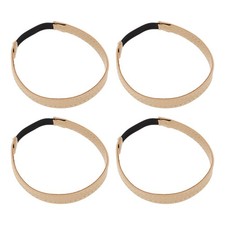 2 Pairs High Heels Shoe Straps Detachable Elastic Heel Strap, Matte Apricot