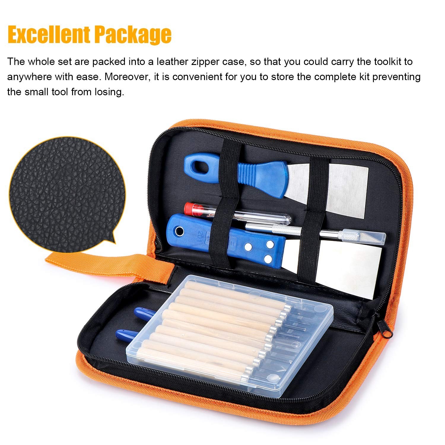 31 Stück 3D Drucker Werkzeug Kit Zubehör Set Tool mit Reinigungsnadeln Tasche - Bild 4