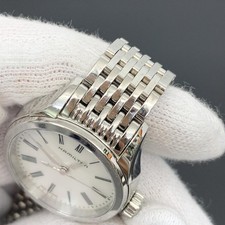 Hamilton Valiant Quartz Shell Dial 16091543 Wristwatch Silver Unisex rare japan 6