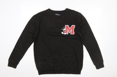 Schwarzer Damenpullover Sweatshirt Größe 10 von Disney