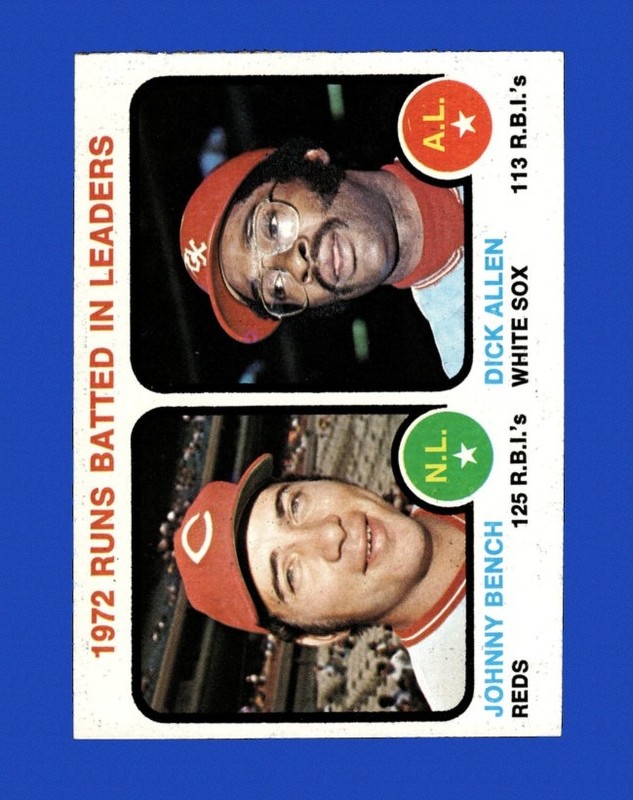 1973 Topps Set-Break # 63 RBI Leaders NR-MINT *GMCARDS*