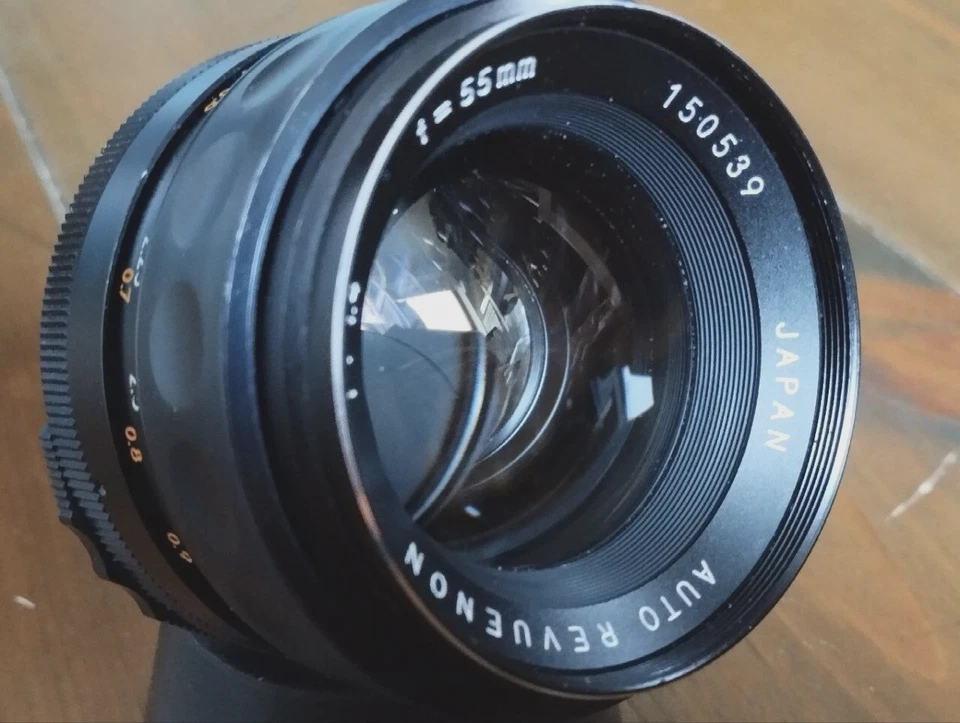 Auto Revuenon 55mm 1:1.4 Lens M42 Mount - Bild 3 von 4