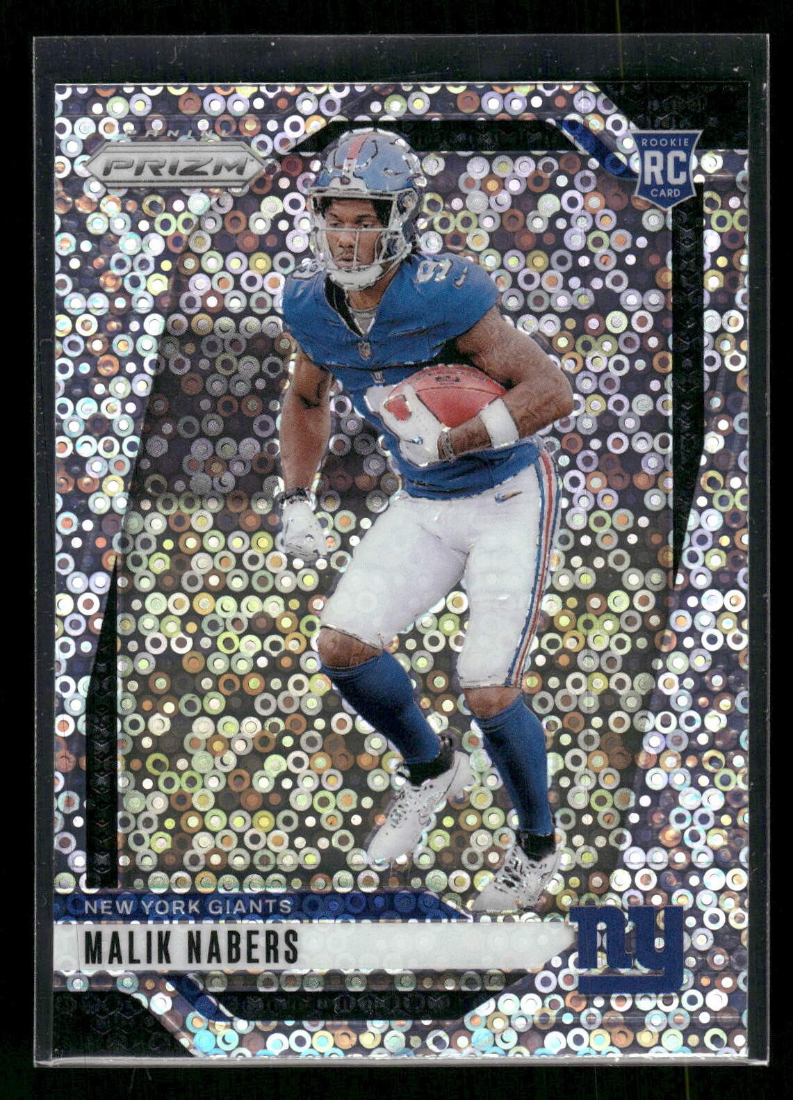 2024 Panini Prizm #370 Malik Nabers Rookie No Huddle