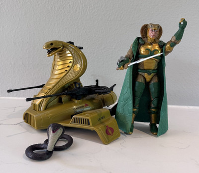 GI Joe Classified 57 Serpentor with Air Chariot - loose complete - no package