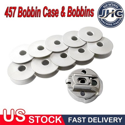 #502530NBL #BC-457-NBL Zig Zag Bobbin Case 10x Bobbin fits SINGER 457A 457G 457U